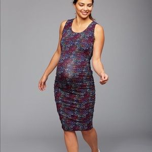 A pea in the pod maternity midi dress size medium
